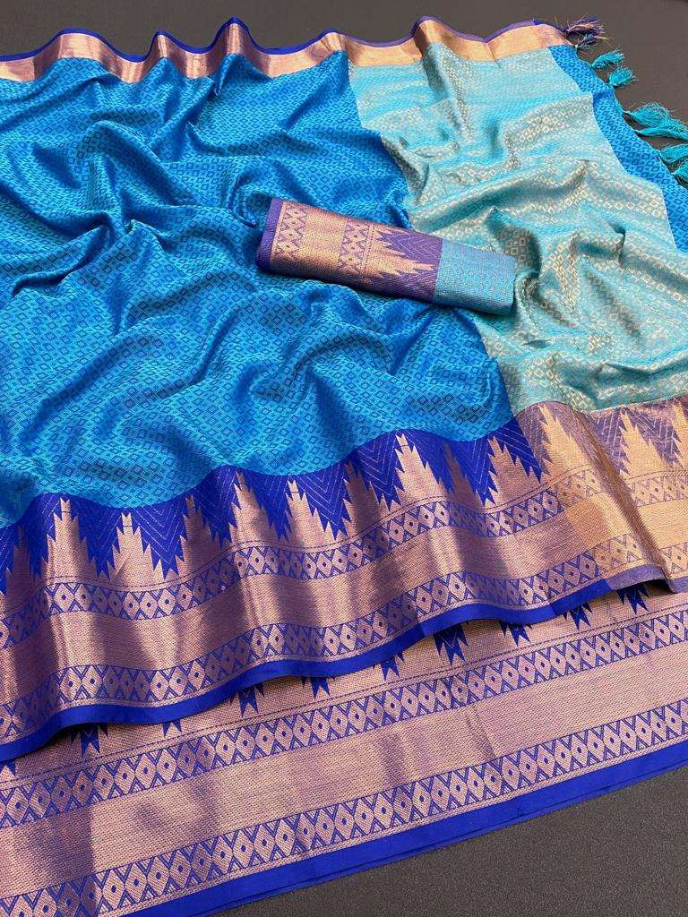 Cotton Silk Saree Collections-SH0620