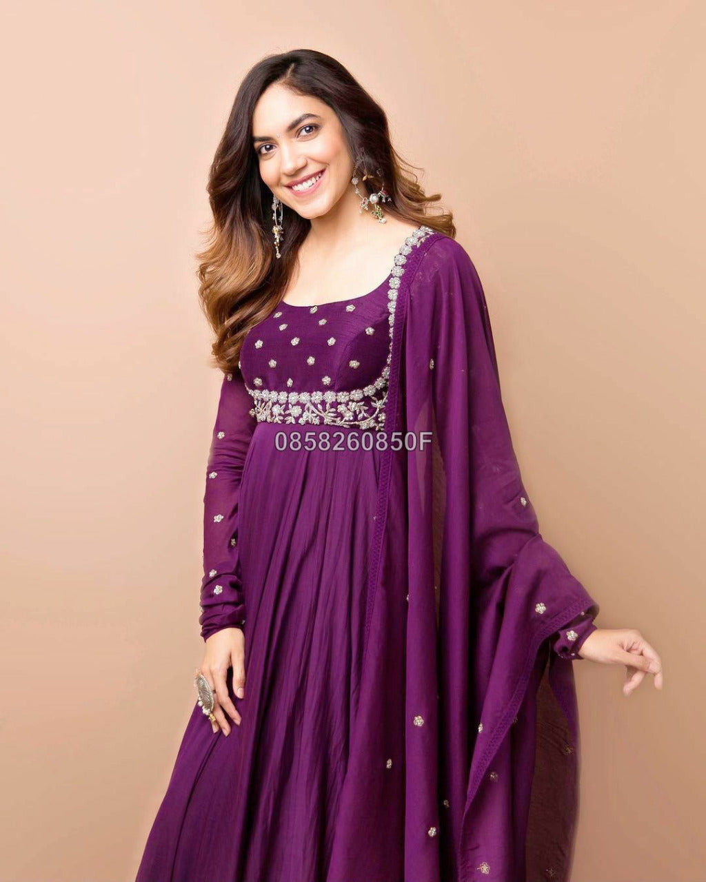 Georgette Designer Kurta Sets for Women-SHKS1153