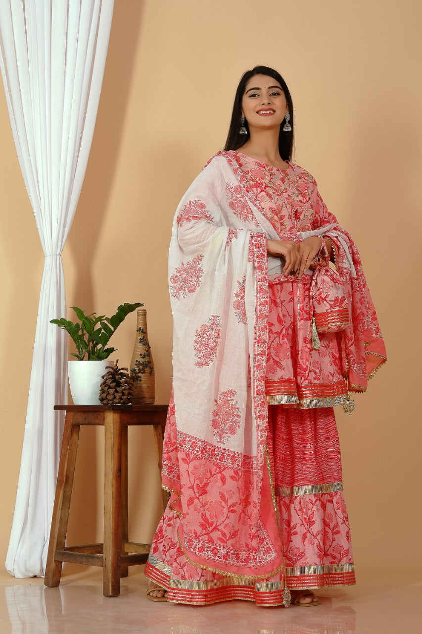 Beautiful Party Wear Kurta Set for Women-SHKS1162