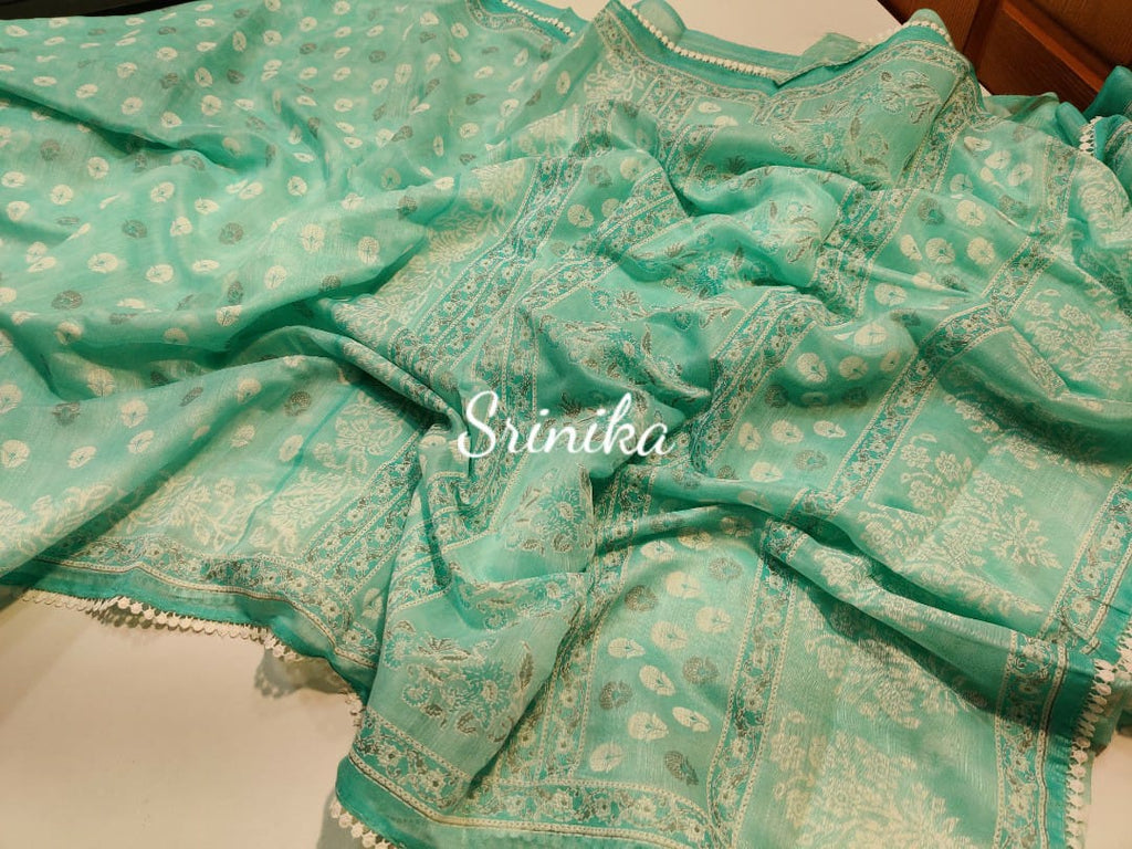 Classy Linen Silk Saree Collections-SH0601