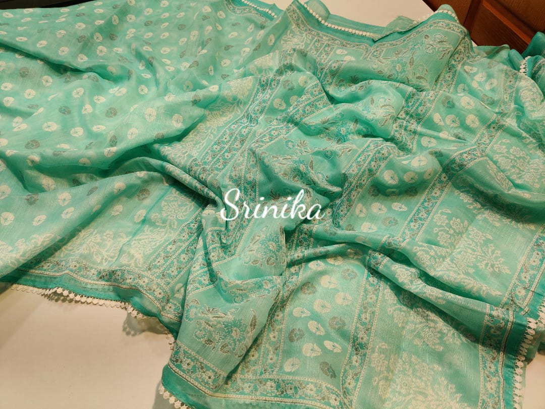 Classy Linen Silk Saree Collections-SH0601