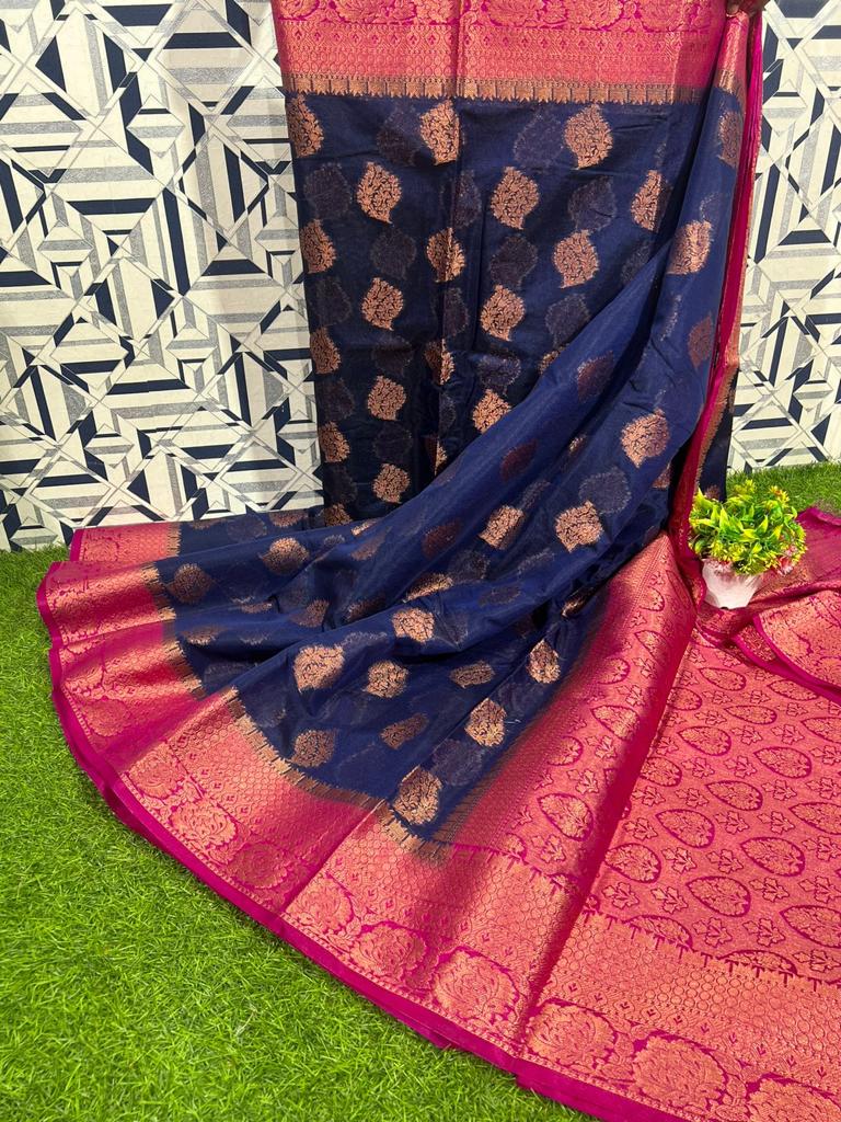 Banarasi Semi Georgette Saree Collections -SH0638