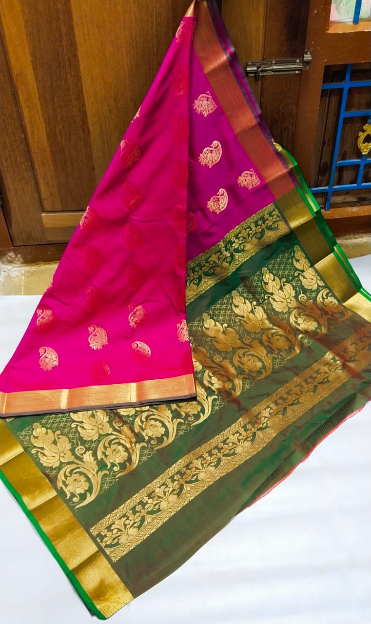 Kanchi Soft Silk Sarees - SH0606