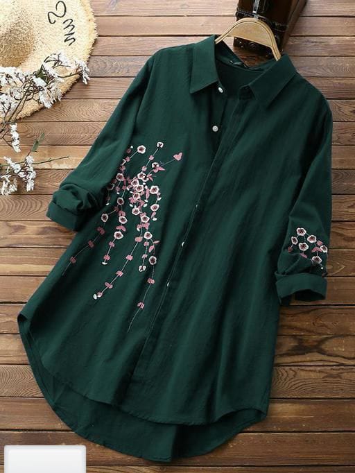 Embroidered Tunic for Women-SHTU1074