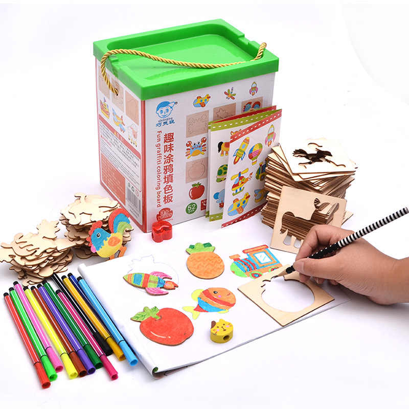 Fun Graffiti Coloring Board for Kids - SHTM1016