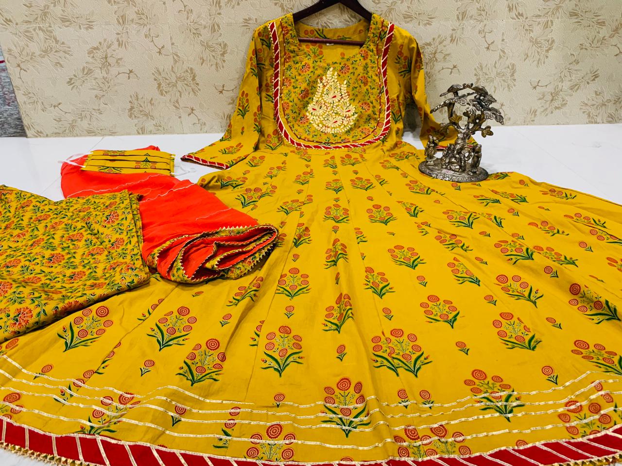 Ethnic Rayon Kurta Sets for Women-SHKS1052