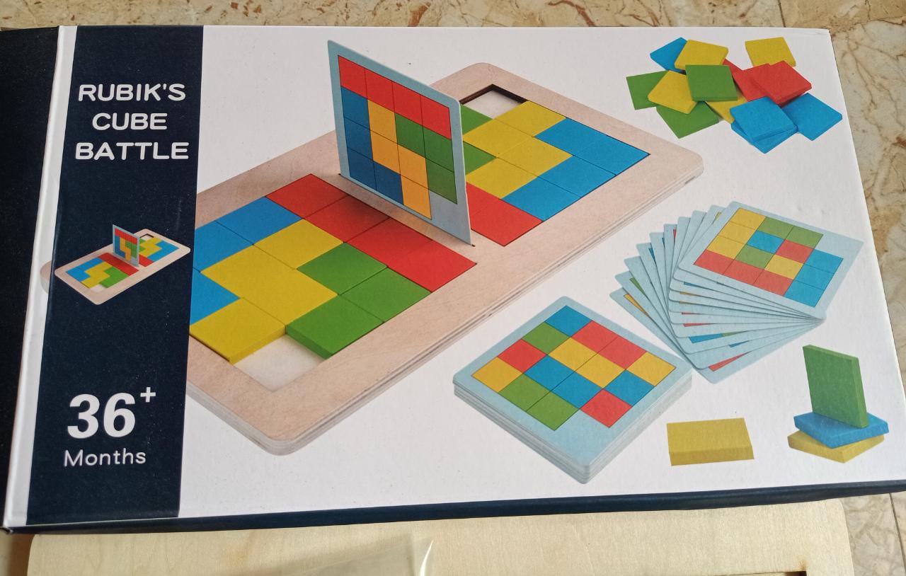 Rubik's Battle Game Toy for Kids-SHTM1083