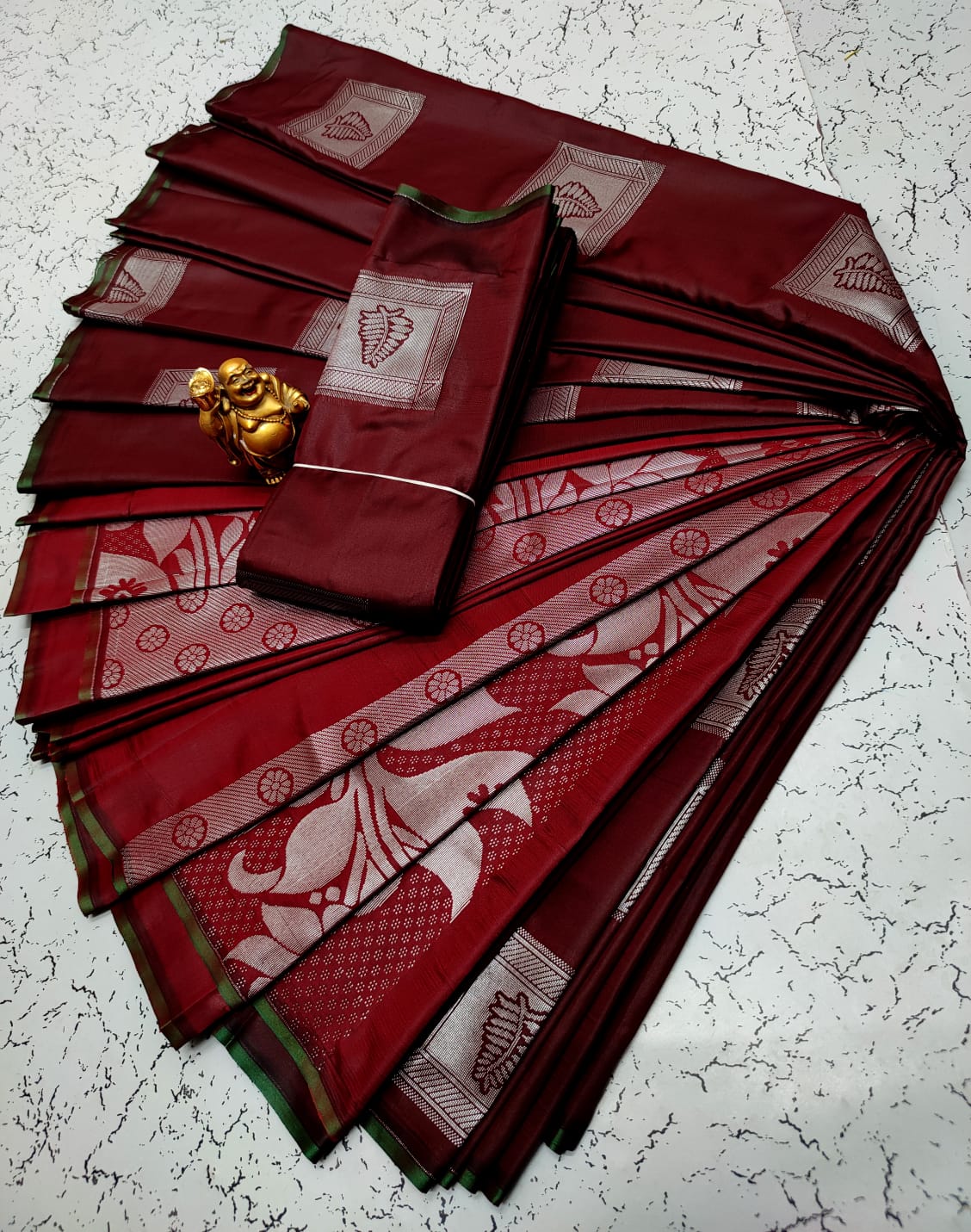 Fancy Silk Cotton Saree Collections-SH0599