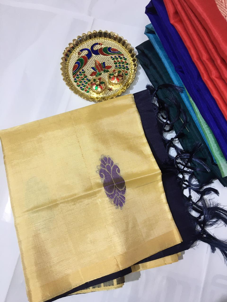 Handloom Vazhai Pattu Saree Collections-SH0584
