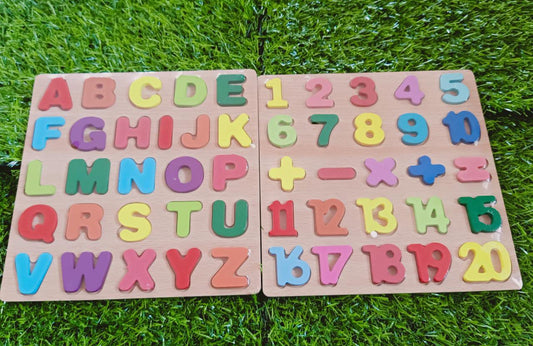 Alphabets and Numbers Mini Boards for Kids - SHTM1041