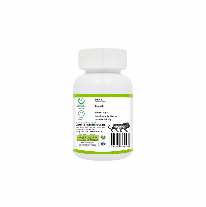 Zindagi Moringa Extract Capsules - Natural Health Supplement - Pure Moringa Leaves Powder Extract (60 Capsules) - SHTZ1017