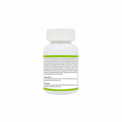 Zindagi Pure Moringa Powder - Natural Health Supplement - Sugar-free Moringa Leaves Powder (50 gm Each) - SHTZ1038