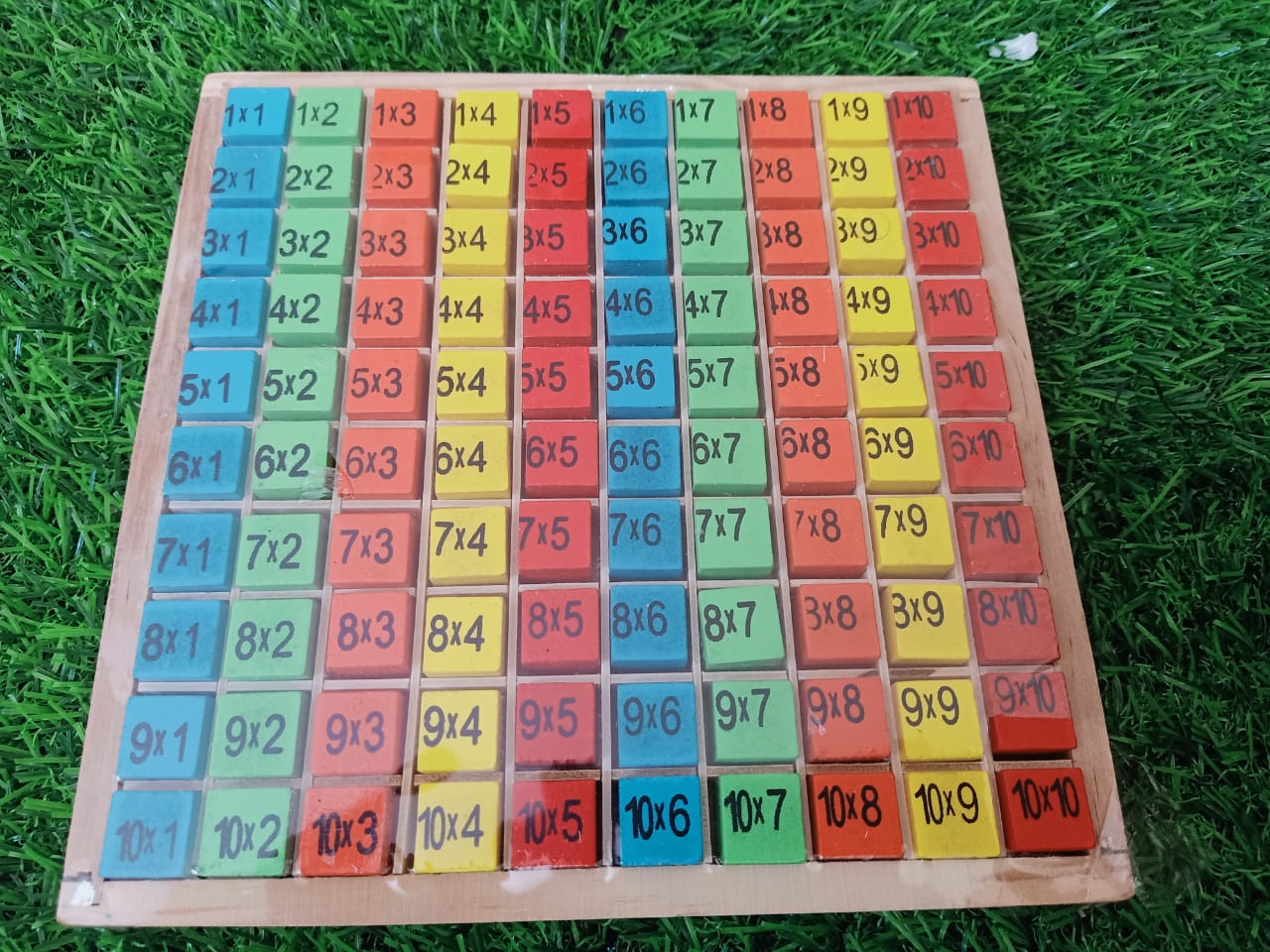 Mathematics Multiplication Table Educational Wooden Toys for Kids - SHTM1044