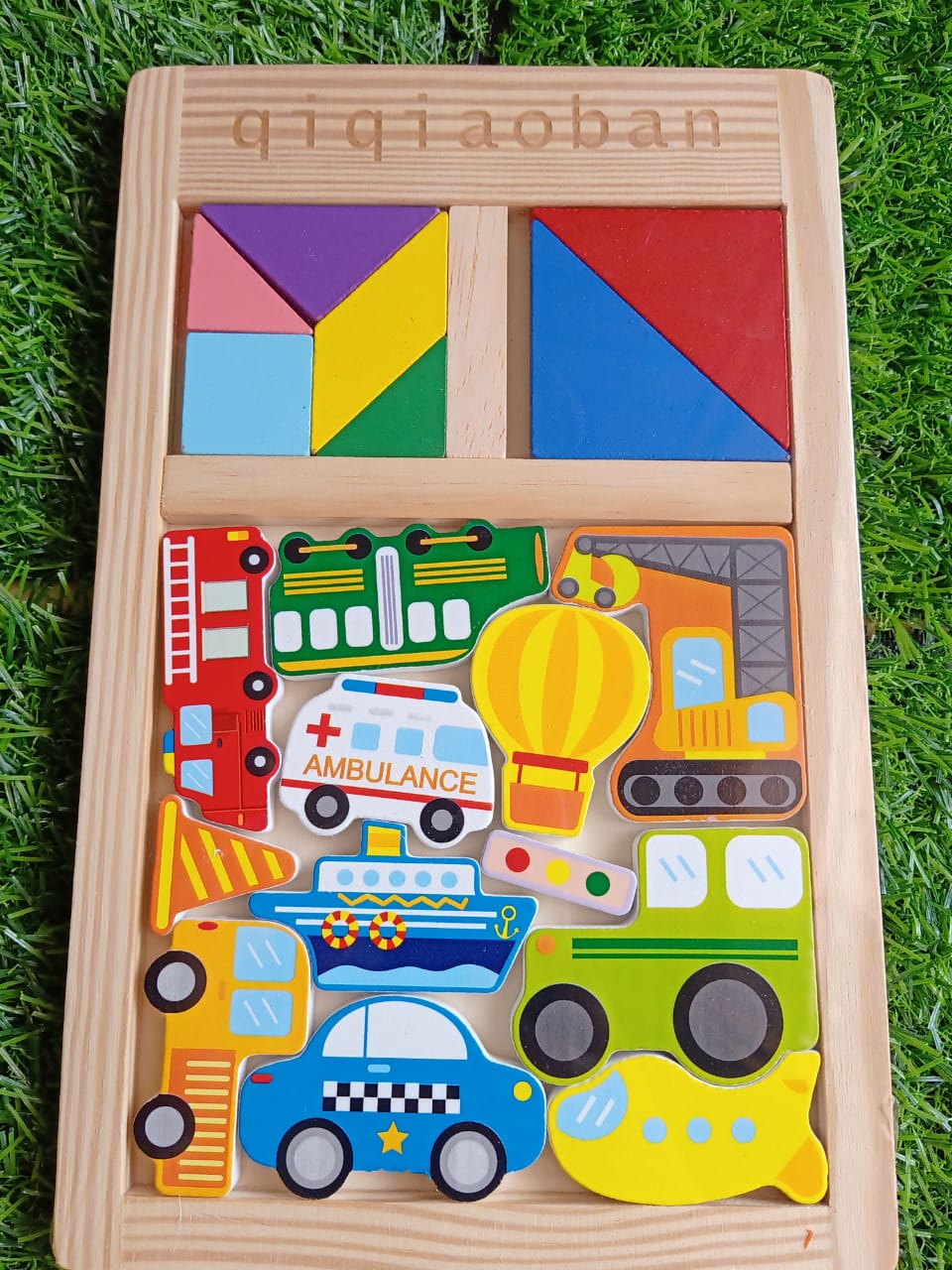 Stacker with tangram for Kids-SHTM1146