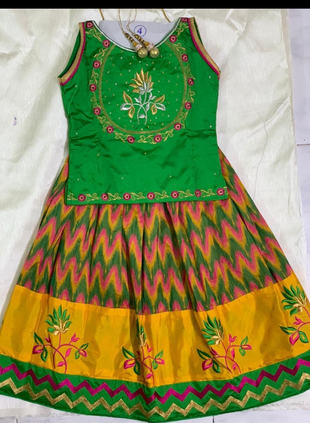 Ethnic Girls Pavadai-SHG1018