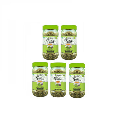 ZINDAGI Stevia Dry Tulsi Leaf For Tea - Popular As Ayurvedic Supplement (35 gm)  - SHTZ1030