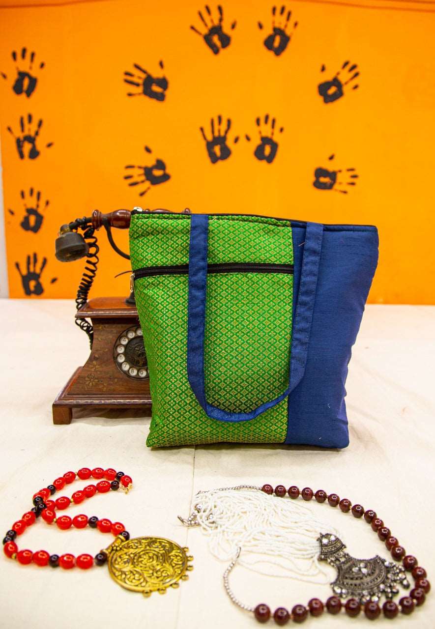 Brocade Handbags-SHB1011