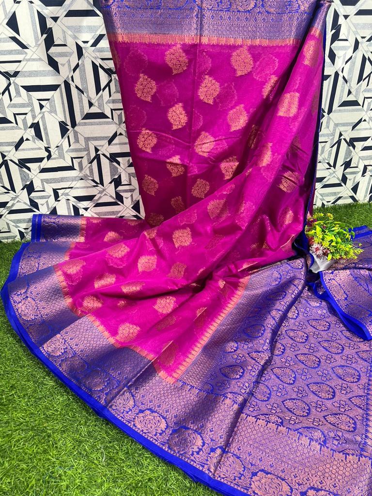 Banarasi Semi Georgette Saree Collections -SH0638