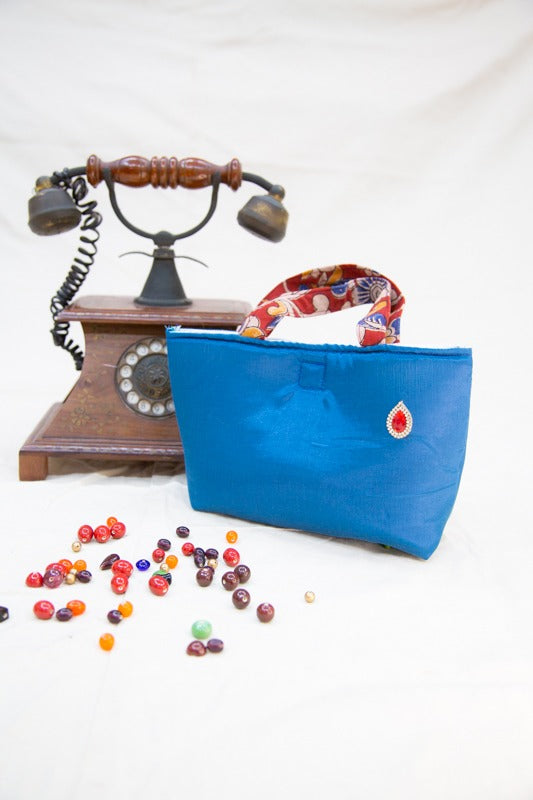 Silk Thamboolam Bags-SHB1073