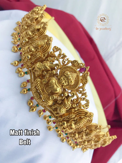 Temple Jewellery Matte Finish Belt  - SHJ1085