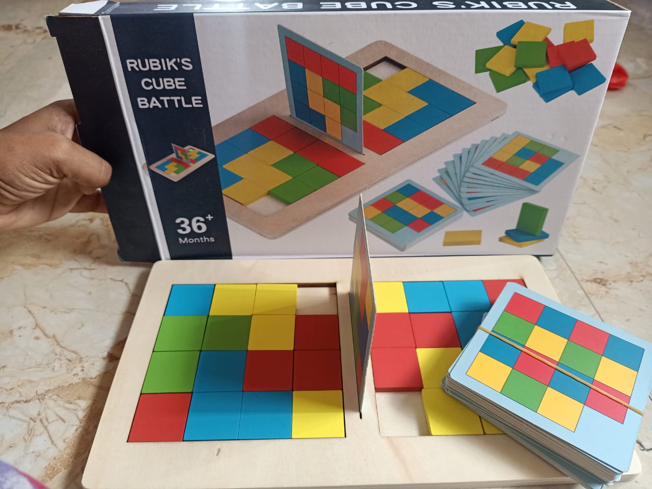 Rubik's Battle Game Toy for Kids-SHTM1083