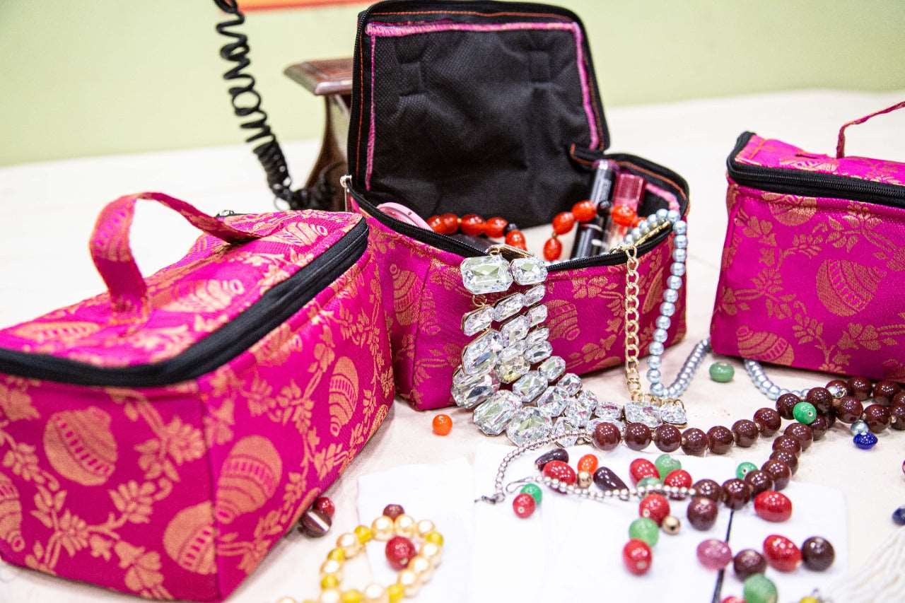 Brocade Accessories Pouch-SHB1042
