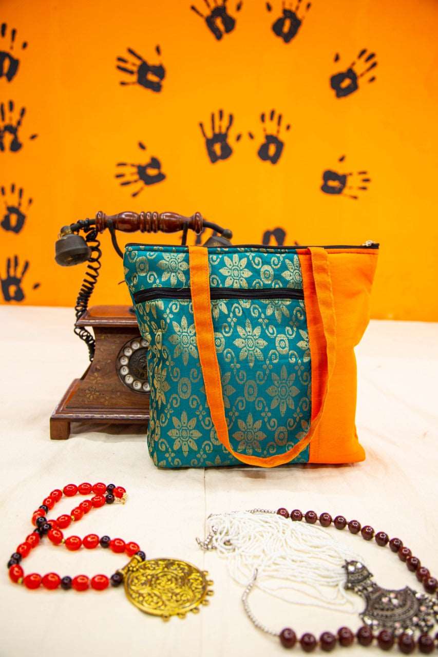 Brocade Handbags-SHB1011