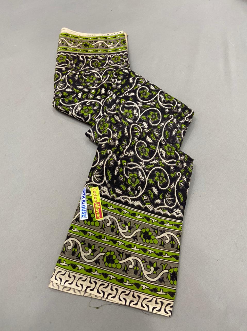 Kalamkari Cotton Saree Collections -SH0633