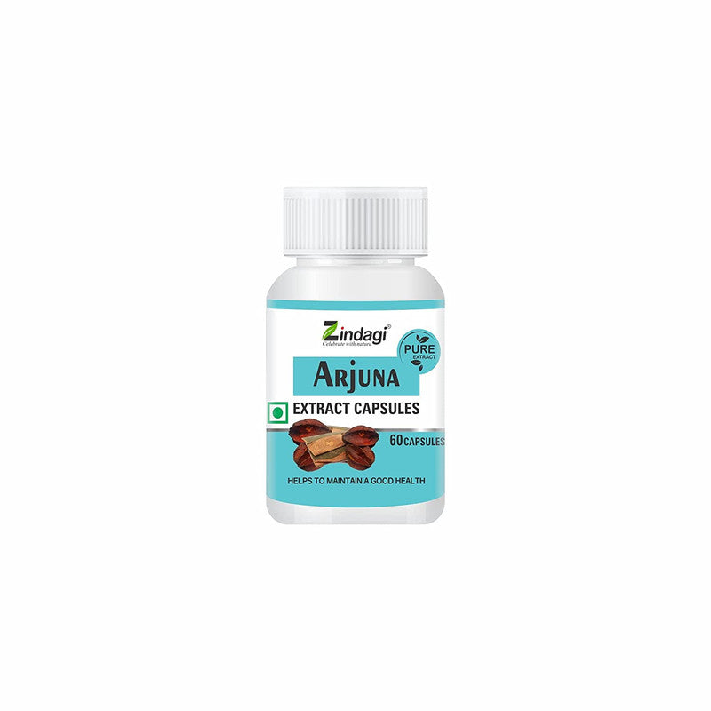 ZINDAGI Arjuna Extract Capsule - Helps To Maintain A Good Health - (60 Capsules) - SHTZ1023