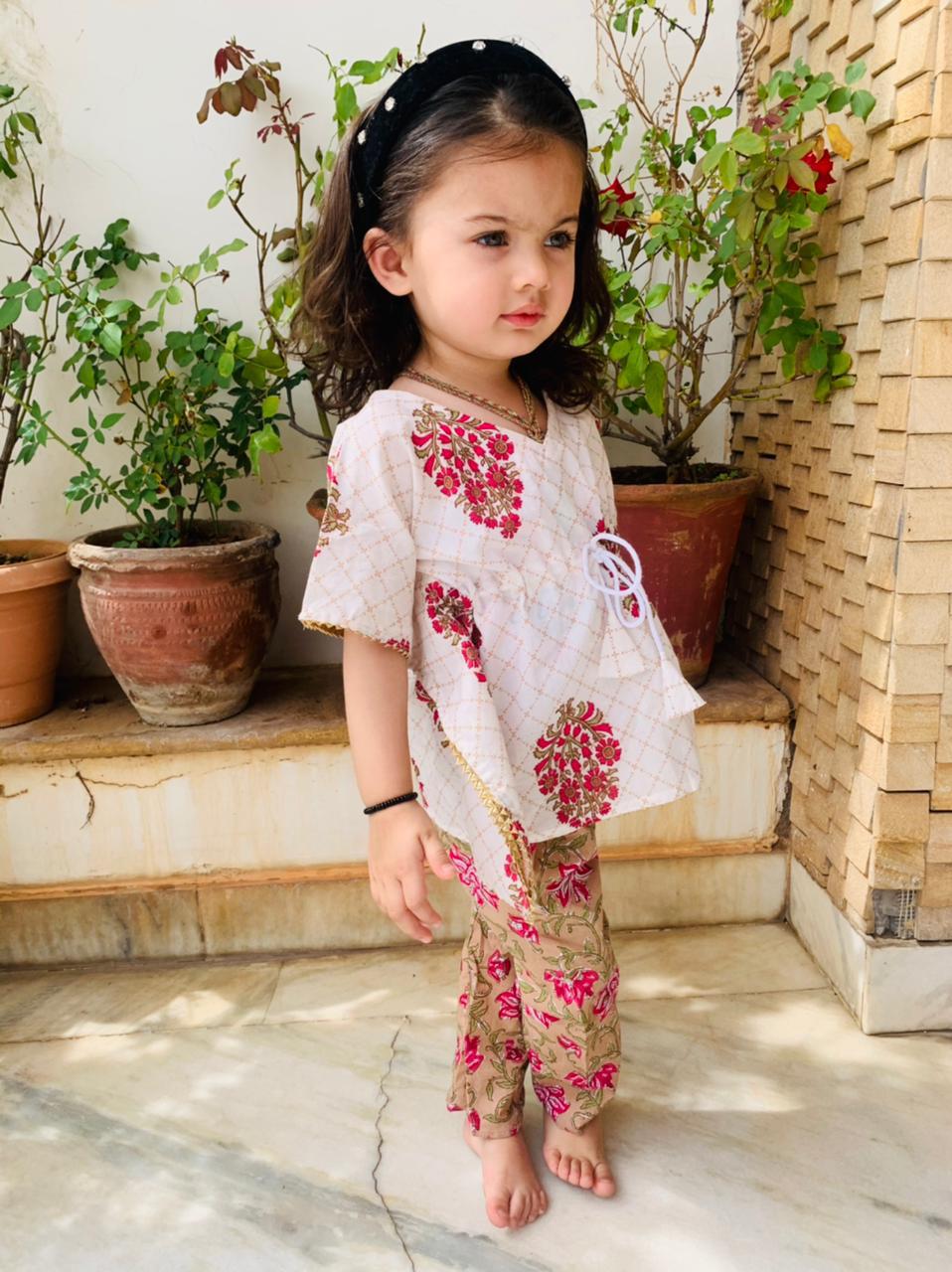 Ethnic Kaftan Sets for Girls- SHG1055