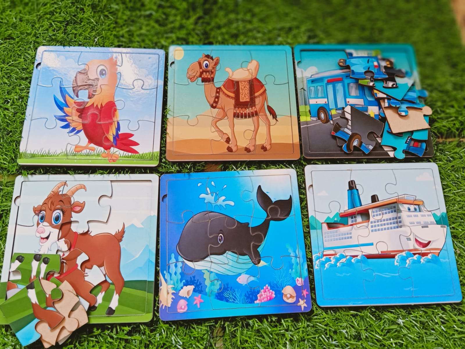 9 Piece Jigsaw Puzzle for Kids - SHTM1132