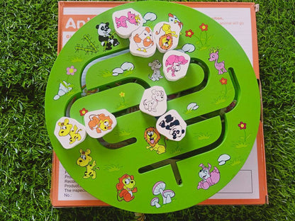 Animal Maze Wooden Toys for Kids-SHTM1107