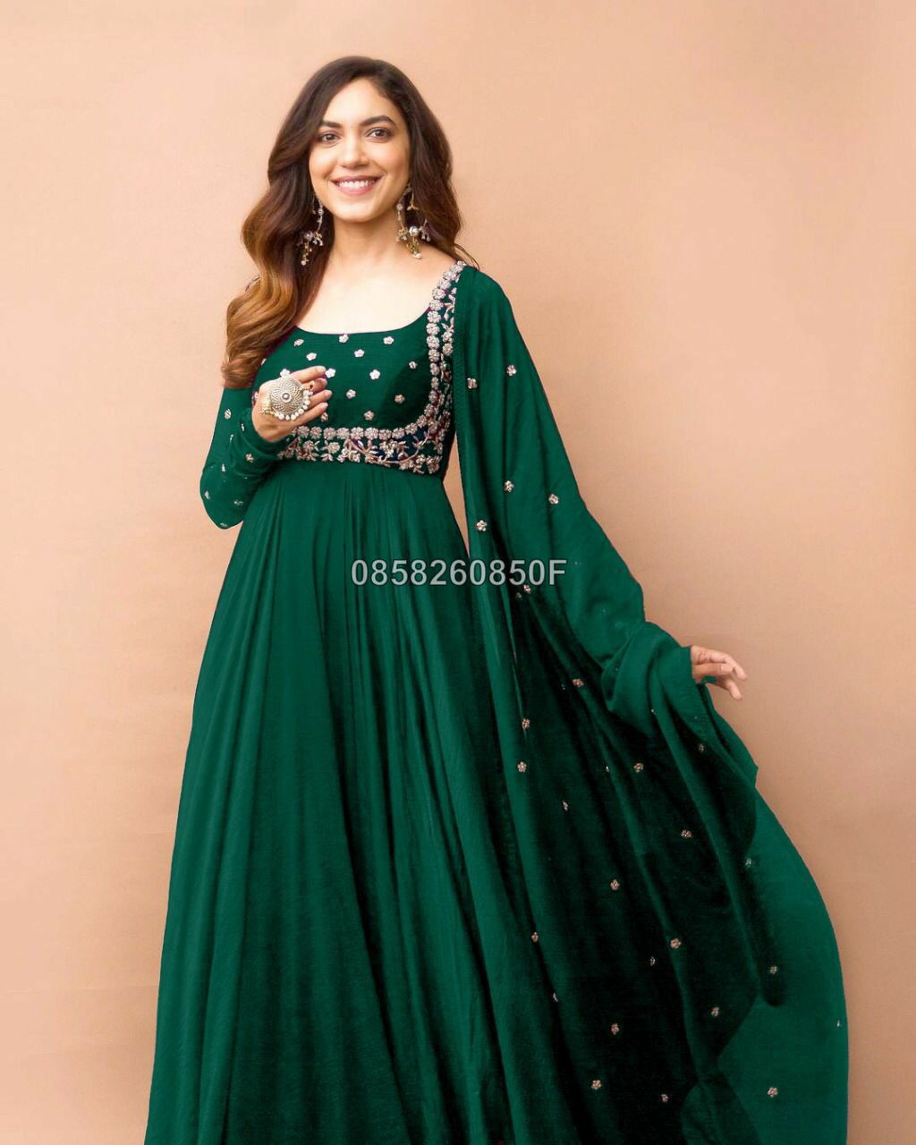 Georgette Designer Kurta Sets for Women-SHKS1153