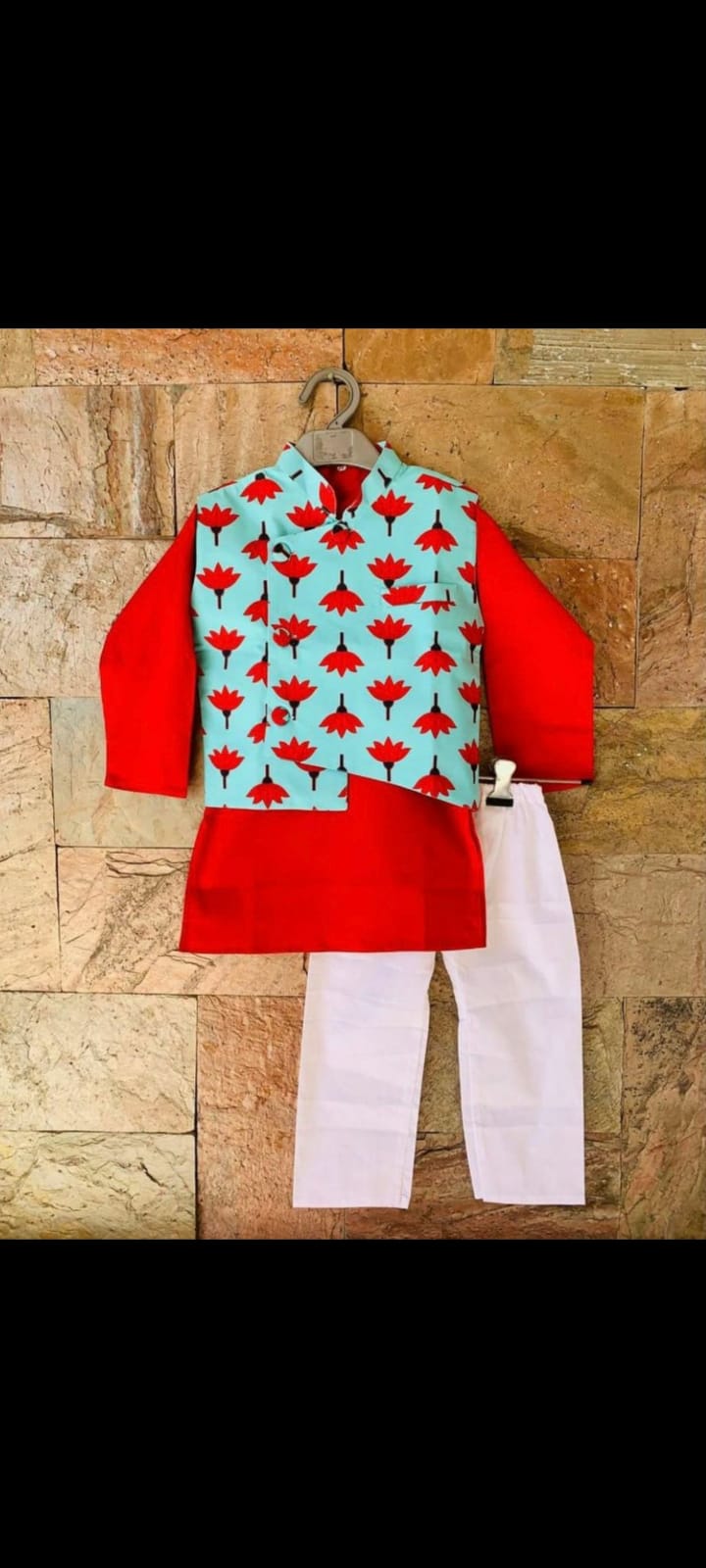 Brother Sister Twinning Ethnic Sets for Girls- SHG1057