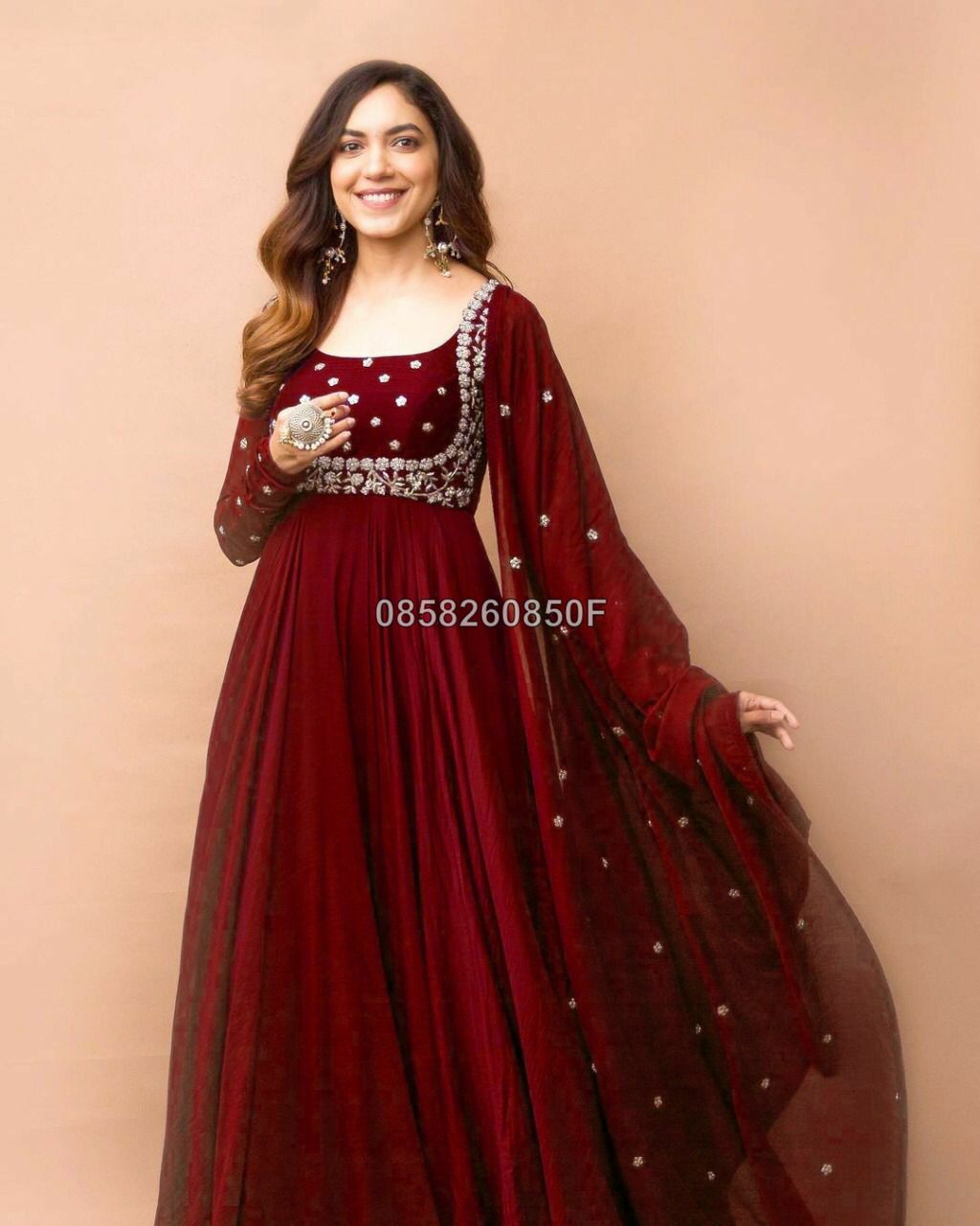 Georgette Designer Kurta Sets for Women-SHKS1153