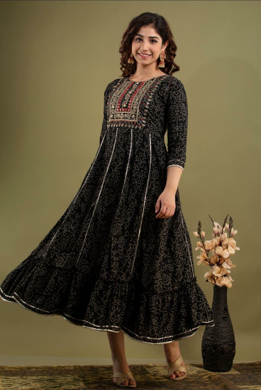Elegant Anarkali Kurti for Women-SHKS1133