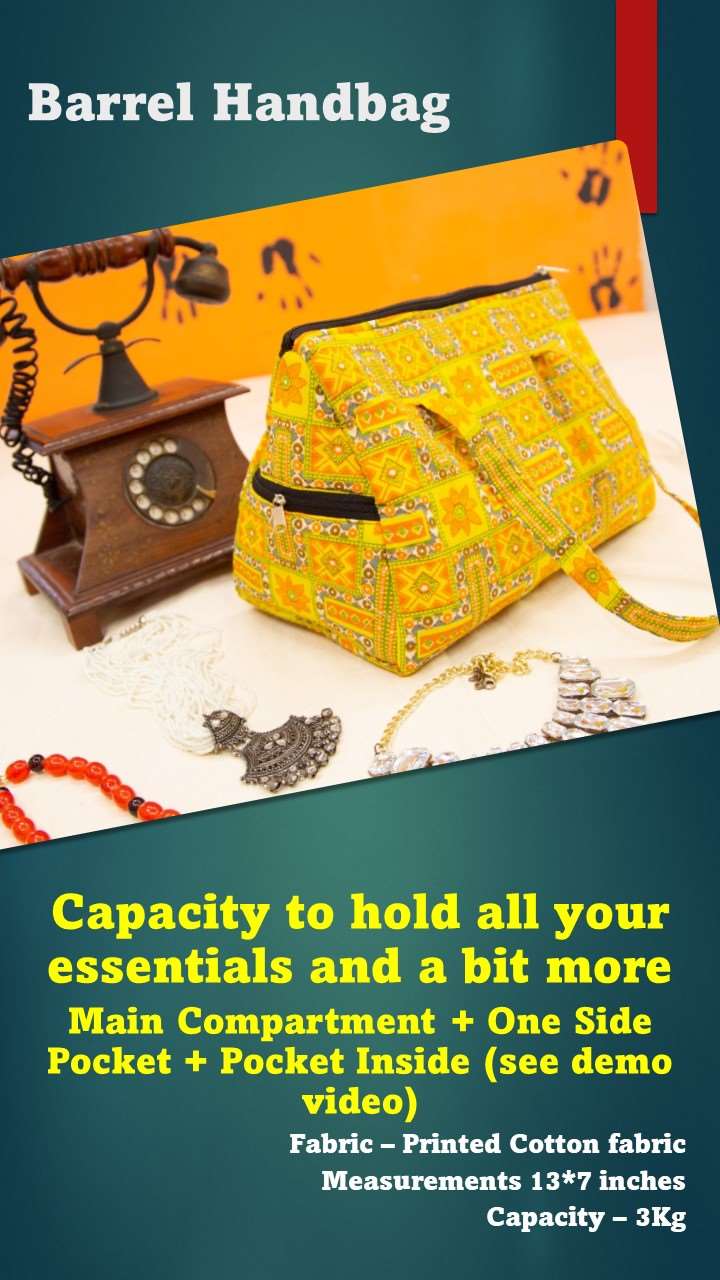 Barrel Handbags-SHB1012