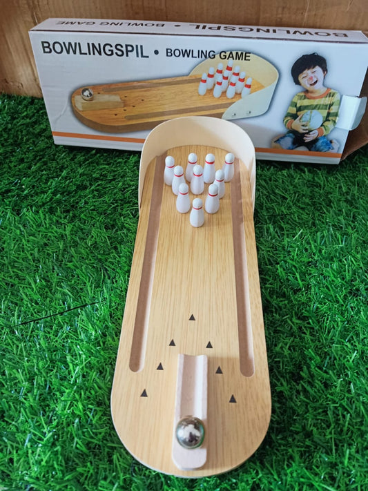 Wood Mini-entertainment desktop bowling game set for Kids-SHTM1140