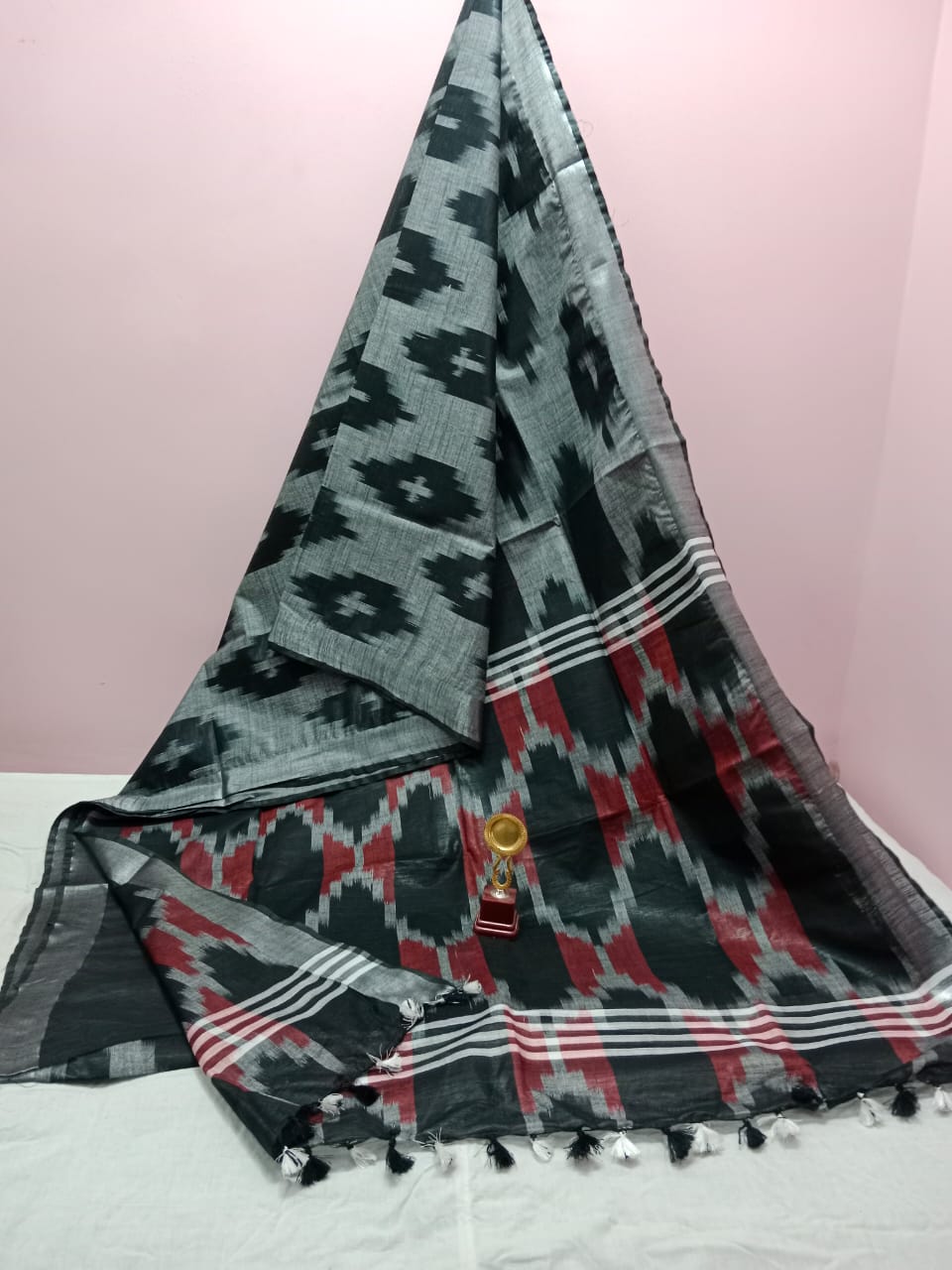 Cotton Ikkat Saree Collections-SH0619
