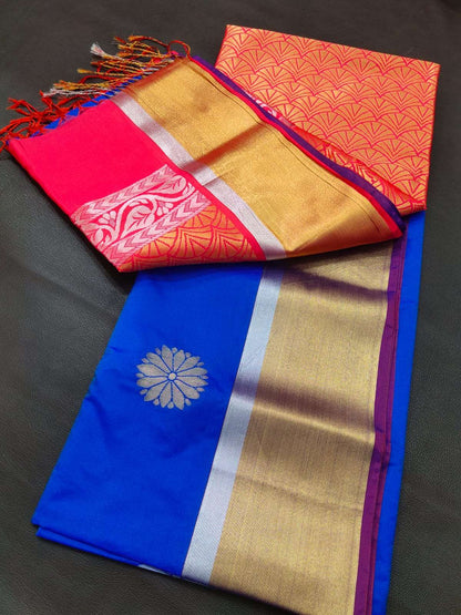 Beautiful Semi Silk Saree Collections -SH0644