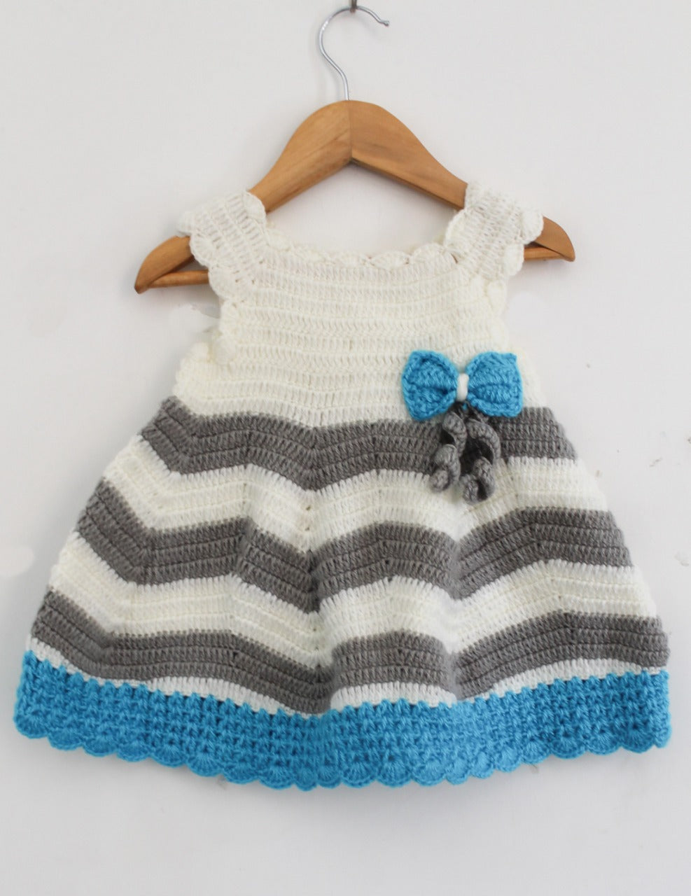 Casual Woolen Frocks for Girls- SHG1059