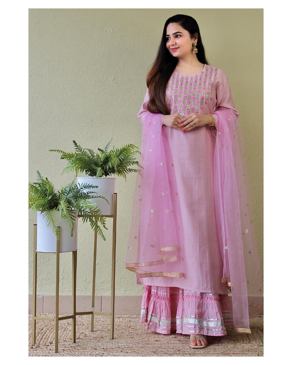 Elegant Kurta Sharara Sets for Women-SHKS1145