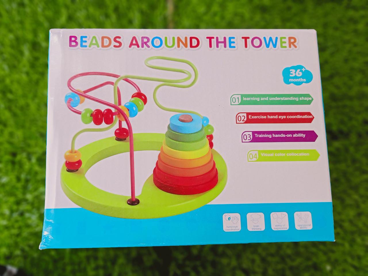 Beads Around the Tower Toys for Kids - SHTM1049