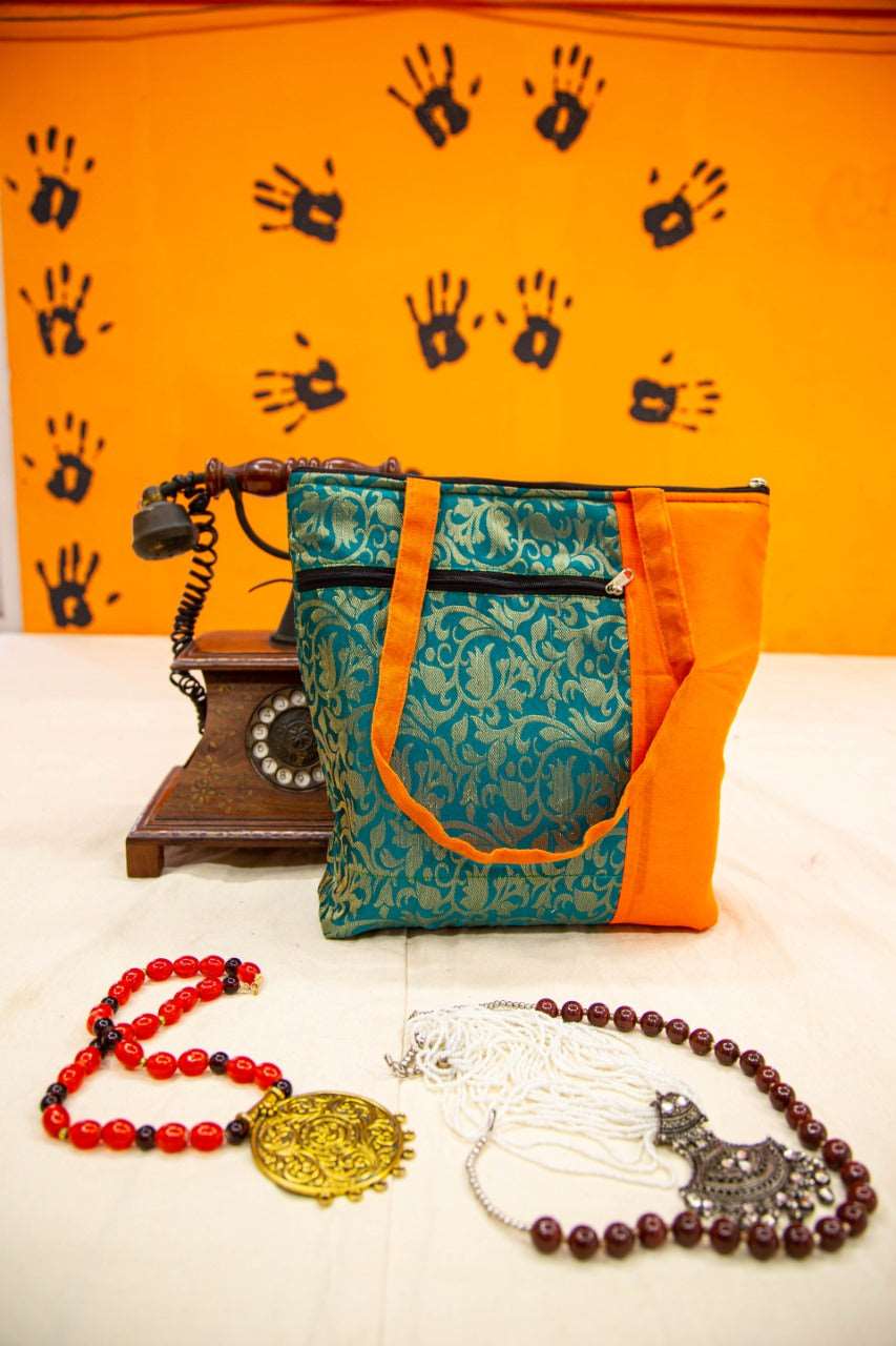 Brocade Handbags-SHB1011