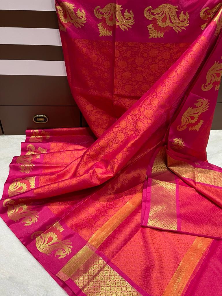 Latest Collection Kora Muslin Sarees - SH0610