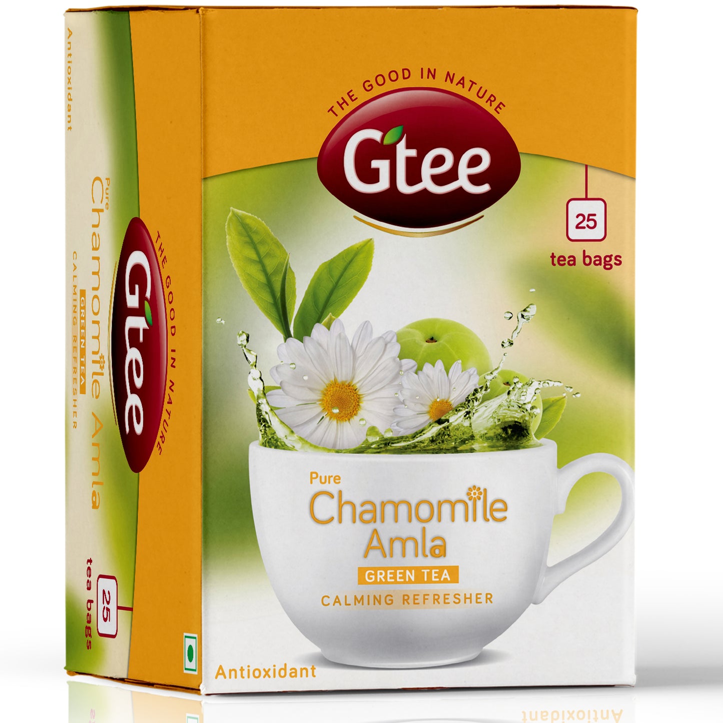 GTEE Chamomile Flower Tea Bags, 25 Tea Bags-SHN1000