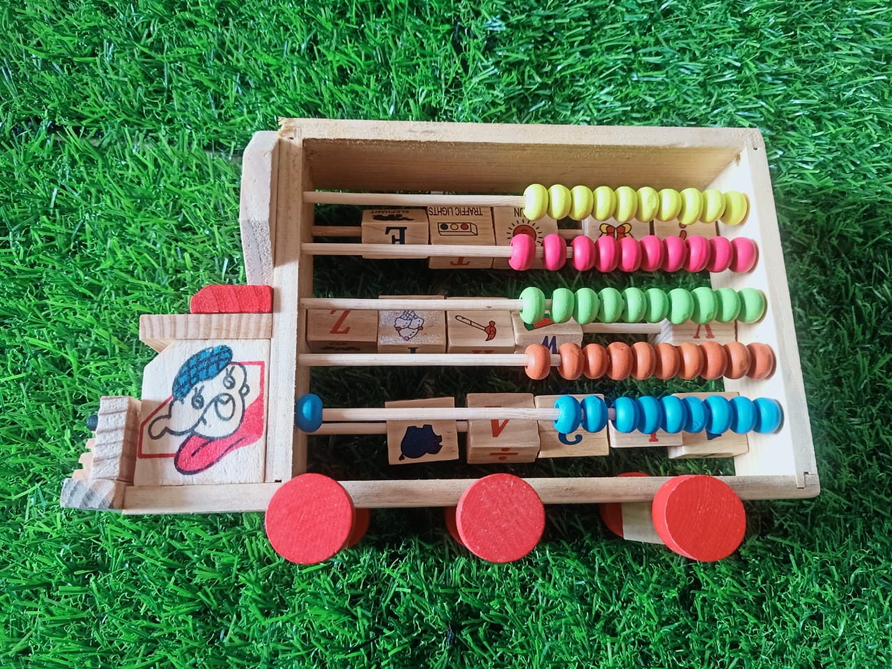 Multifunctional Abacus Bus for Kids - SHTM1062