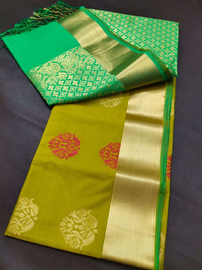 Beautiful Semi Silk Saree Collections -SH0644