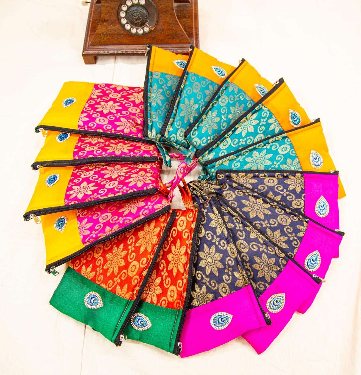 Brocade purses-SHB1001