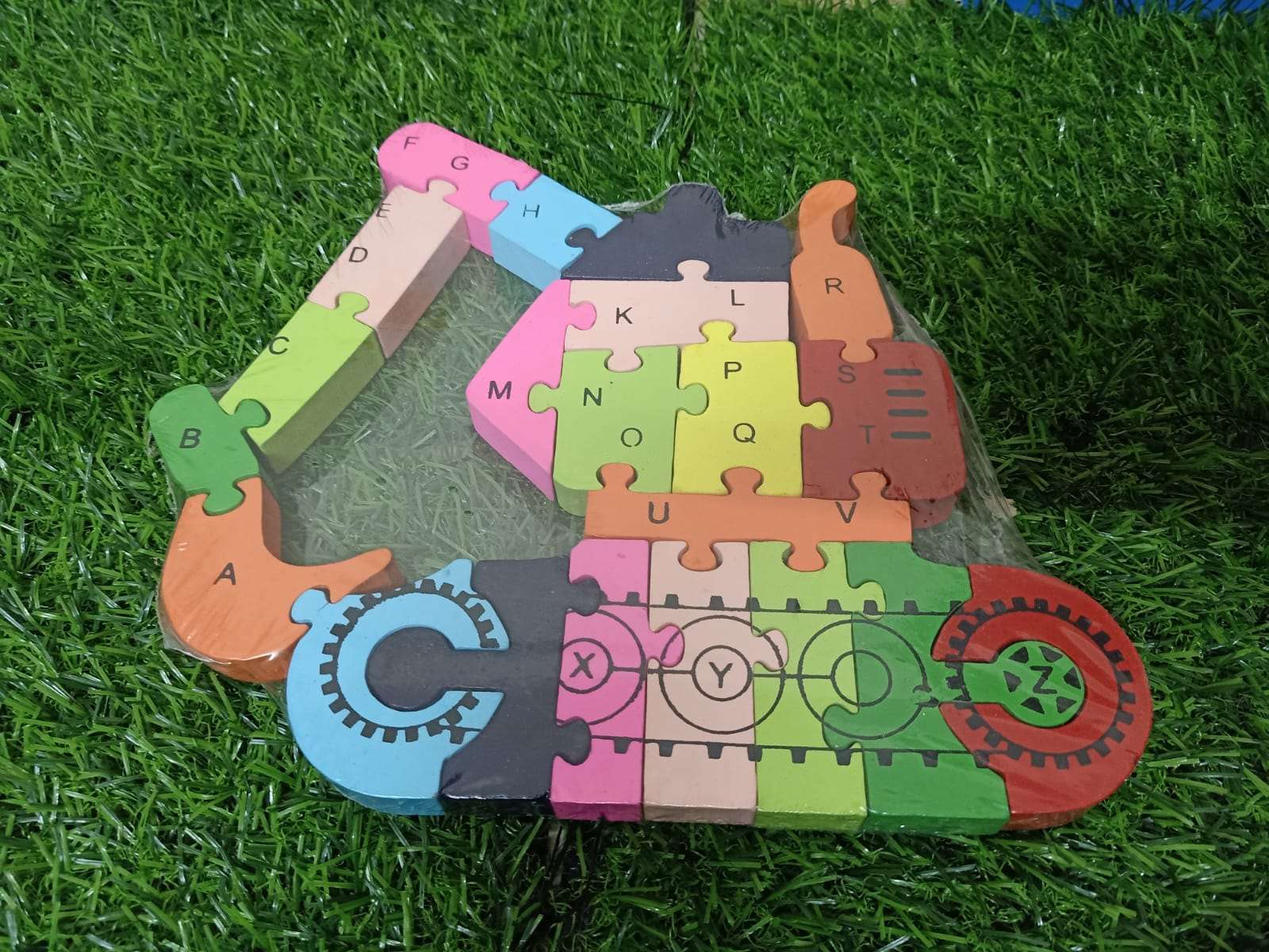 Alphabet Hand Crafted Wooden Jigsaw Puzzles - SHTM1031